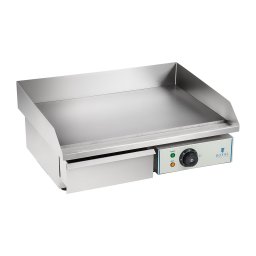 Plancha électrique lisse - 55 cm - 1 x 3,0 kW