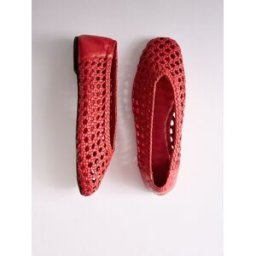The Set The Set Premium Leather Weave Ballerines rouge EU 38 (UK 5)