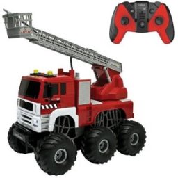 La Grande Récré Crosslander® Pro Camion de Pompiers Télécommandé avec Effets Sonores et Lumineux