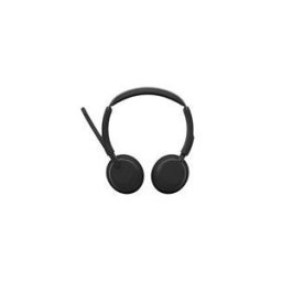 Jabra Evolve3 45 MS Stereo - micro-casque - USB-A via adaptateur Bluetooth, USB-C - Microsoft Teams Certified - Zoom Certified