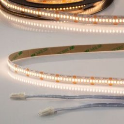 ISOLED Ruban LED MiniAMP CRI930, 24V, 6W, 3000K, 120cm, 30cm câble des deux côtés avec prise - Bandes LED