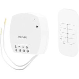 Smartwares SH4-99560 FSK 433 MHz Commutateur sans fil, Télécommande avec fonction de variation SH4-99560