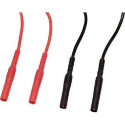 Chauvin Arnoux Set de cordons de mesure fiche de sécurité 4 mm fiche de sécurité 4 mm 1.5 m rouge, noir 1 set