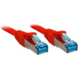 LINDY 47167 RJ45 Câble réseau, câble patch CAT 6a S/FTP 7.50 m rouge blindé 1 pc(s)