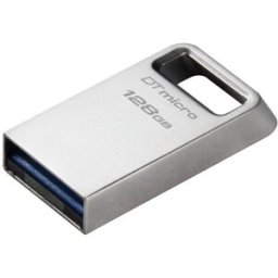 Kingston DataTraveler® Micro Clé USB au détail 128 GB argent DTMC3G2/128GB USB 3.1 (Gen 1)