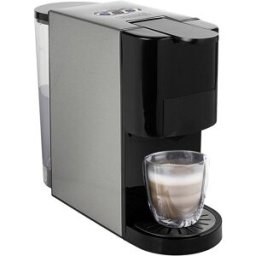 Princess 249450 01.249450.01.001 Machine à capsules noir, argent (mat) compatible pad E.S.E