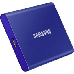 Disque dur externe SSD Samsung Portable T7 MU-PC1T0H/WW 1 TB USB 3.1 (2è gén.) bleu