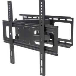 Manhattan 461252 Support mural TV 81,3 cm (32) - 139,7 cm (55) inclinable, mobile conçu pour TV incurvées, distance mur/support variable, montants réglables