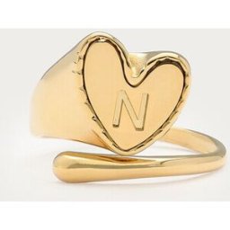 Bague initiale cœur My Jewellery Doré One size femme