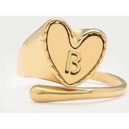 Bague initiale cœur My Jewellery Doré One size femme