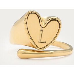 Bague initiale cœur My Jewellery Doré One size femme