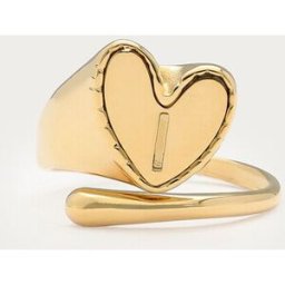 Bague initiale cœur My Jewellery Doré One size femme