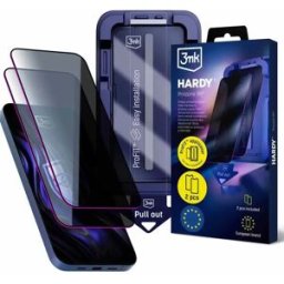 3mk Film Protecteur D´écran De Confidentialité Apple Iphone 14 Pro Max Privacy Tint / Black One Size unisex