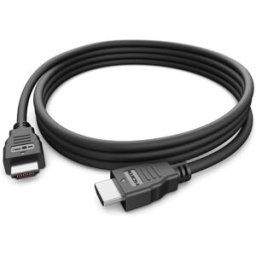 Dell CB325H Câble HDMI 2.0 d'1,83 m Câble HDMI 2.0 de 1,83 m, Plug-and-Play et canal Ethernet HDMI pour appareils audio/vidéo avec des résolutions