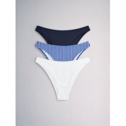 The Set The Set 3 Bas de Bikini bleu M (FR 42-44)