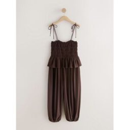 Next Combinaison bouffante en jersey Brun FR 40 Petite (EU 38 P)