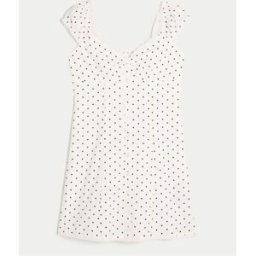 Hollister Hollister Button Through Mini Dress pâle M (FR 42-44)