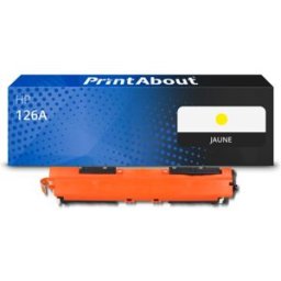 PrintAbout Toner compatible HP 126A (CE312A) - Jaune Jaune