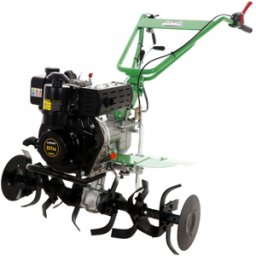 Lampacrescia - MGM Lampacrescia MGM DL812 - Motobineuse diesel 5 CV - Moteur Loncin