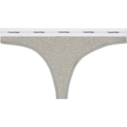 Calvin Klein - String gris chiné XS
