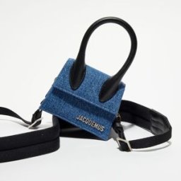 Jacquemus - Mini sac à main en Jean Le Chiquito bleu - 12x6 cm OS