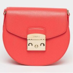 Furla - Sac bandoulière en Cuir Metropolis Mini rouge 17x15x8 cm OS