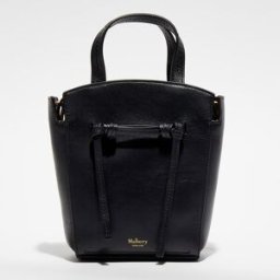 Mulberry - Petit sac à main en Cuir Mini Clovelly noir - 16x18x7 cm OS