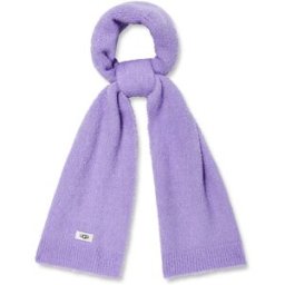 Ugg - Écharpe en fausse fourrure violette - 180x25 cm OS