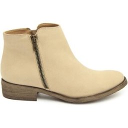 Lab78 - Bottines en Cuir Diamond sable - Talon 3.5 cm 36