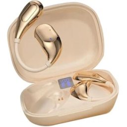 INF TH40 Écouteurs Bluetooth sport à crochet auriculaire, son équilibré, faibles fuites sonores et port léger confortable peau