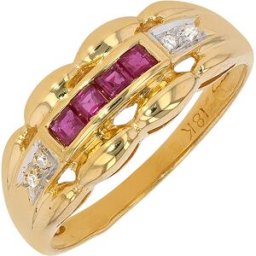Gemme-les-bijoux Bague rubis 0.08