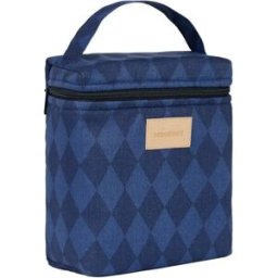 Nobodinoz Lunch bag isotherme Hyde Park Diamonds Bleu taille unique