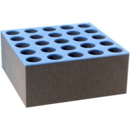 Adam Hall 19" Parts 87406 MI - Insert Mousse Rangement Micros pour Tiroir Rackable 6 U 87406 - Étuis pour instruments