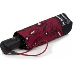 Isotoner - Parapluie Mini Auto Bandana Bordeaux bandana bordeaux ST Femme