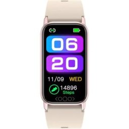 Bracelet Connecté Écran Couleur 1.47 Pouces Santé Cardiaque Et Notifications Bleu Yonis