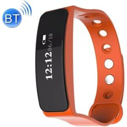 Bracelet Connecté Sport Ios Android Montre Écran Oled Ip66 Tracking Orange Yonis