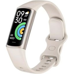 Bracelet Connecté Étanche Ip67 Suivi Santé Sport Notifications Multilingue Blanc Yonis