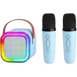 Mini Enceinte Bluetooth Portable Avec Micro Intégré Pour Karaoké Sans Fil Yonis