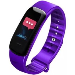 Bracelet Connecté Sport Compatible Android Et Ios Étanche Ip67 Violet Yonis