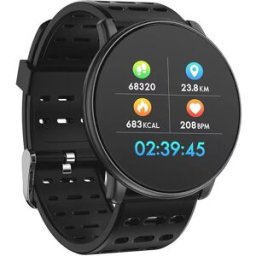 Montre Connecté Sport Ip68 Étanche Smartwatch Android Ios Noir Yonis