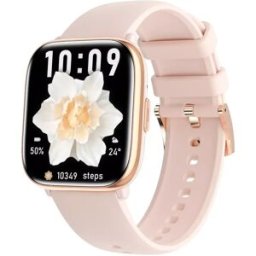 Bracelet Connecté Étanche Ip68 1.75' Suivi Santé Et Sport Rose Yonis