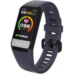 Bracelet Connecté Écran Hd Surveillance Oxygène Sommeil Étanche Longue Autonomie Bleu Yonis