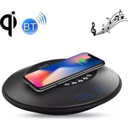 Enceinte Bluetooth Nomade Subwoofer Sans Fil Micro Sd Usb Kit Main-libre Argent Yonis