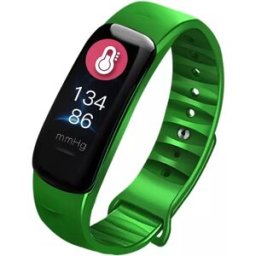 Bracelet Connecté Sport Compatible Android Et Ios Étanche Ip67 Vert Yonis