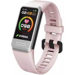 Bracelet Connecté Écran Hd Surveillance Oxygène Sommeil Étanche Longue Autonomie Rose Yonis