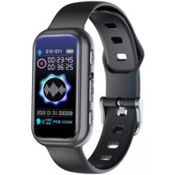 Bracelet Connecté Hd 8gb Avec Contrôle Vocal Et Réduction De Bruit Yonis