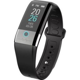Bracelet Connecté Ip67 Étanche Suivi Santé Cardio Oxymètre Sommeil Noir Yonis