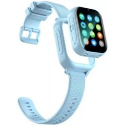 Montre Connectée Gps Enfant Sénior 4g Écran Tactile Caméra Hd Sos Étanche Bleu Yonis