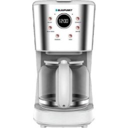 Cafetière Électrique Blaupunkt Cmd802wh Plaque Chauffante Argenté Et Blanc Café Moulu 1,5 L