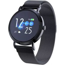 Bracelet Connecté Écran Tft Couleur Surveillance Santé Et Appels 7 Jours Autonomie Noir Yonis